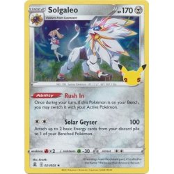 Solgaleo - 021/025 - Rare Holo