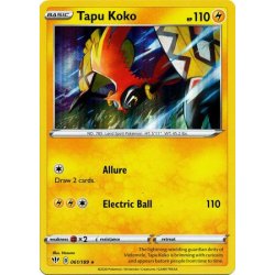Tapu Koko - 061/189 - Rare