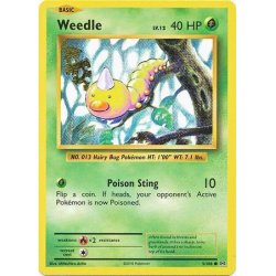 Weedle - 005/108 - Common
